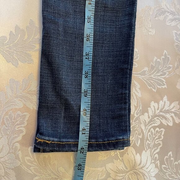 Levi's 721 Blue Skinny High Rise Jeans Size 26 - Picture 9 of 9